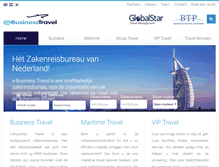 Tablet Screenshot of e-businesstravel.nl